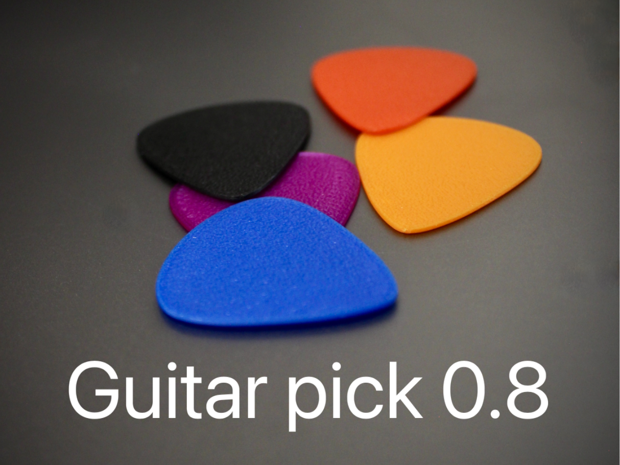 0.8 Guitar pick