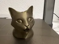 Tête de chat décorative — photo 1