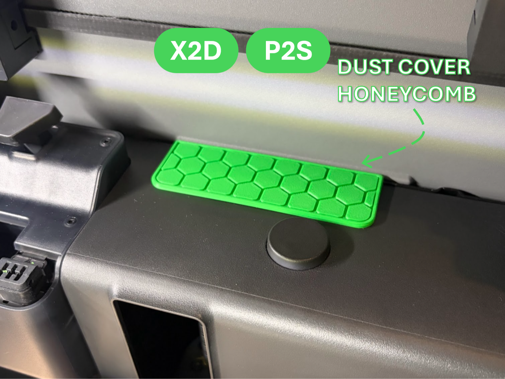 X2D / P2S Dust Cover (Hex)