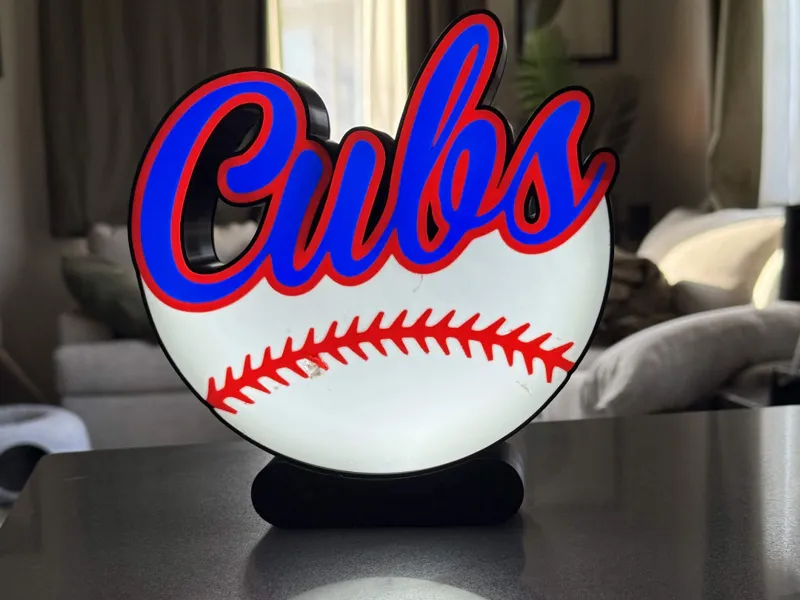 Chicago Cubs Lightbox