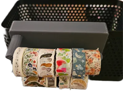 Wash Tape Holder for Rectangle Basket - Stationery