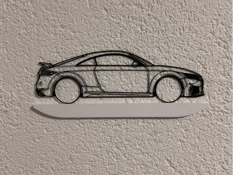 Audi TT RS wallart
