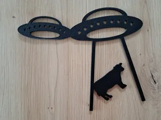 UFO Door Corner Decoration