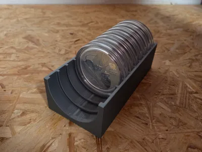 2 oz bullion coin organizer 