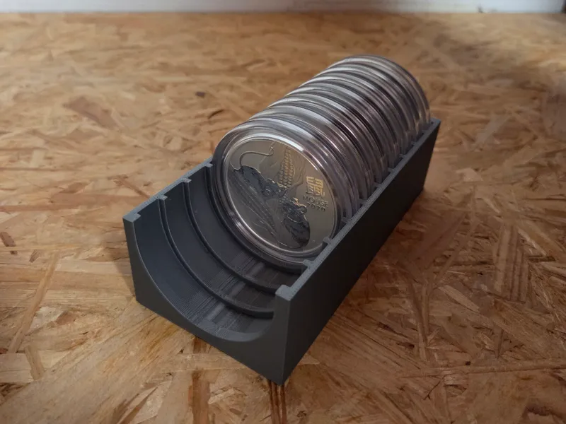 2 oz bullion coin organizer 