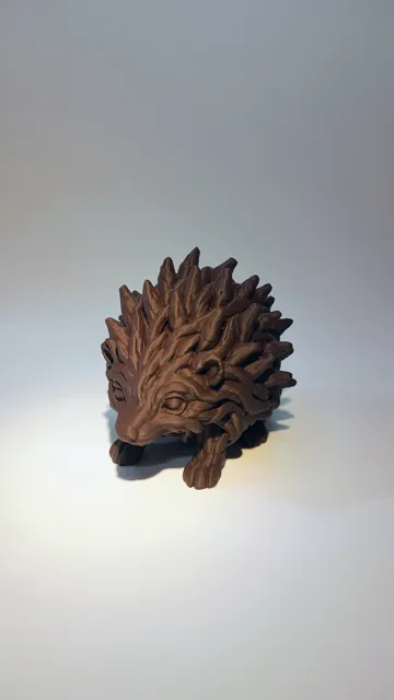 Modelo para impresión 3D: Wurzeligel "Dornenstamm" aus verflochtenem Holz — vista de referencia 3