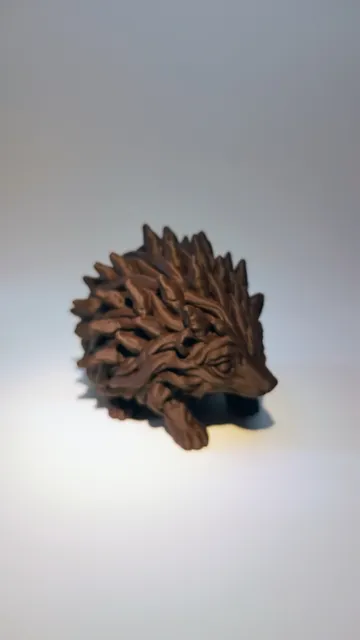 Modelo para impresión 3D: Wurzeligel "Dornenstamm" aus verflochtenem Holz — vista de referencia 4
