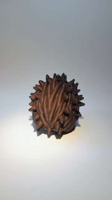 Modelo para impresión 3D: Wurzeligel "Dornenstamm" aus verflochtenem Holz — vista de referencia 5