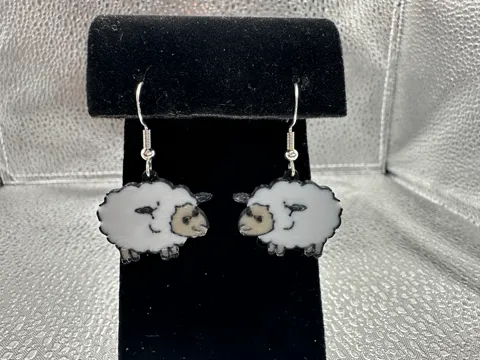 Sheep Earrings
