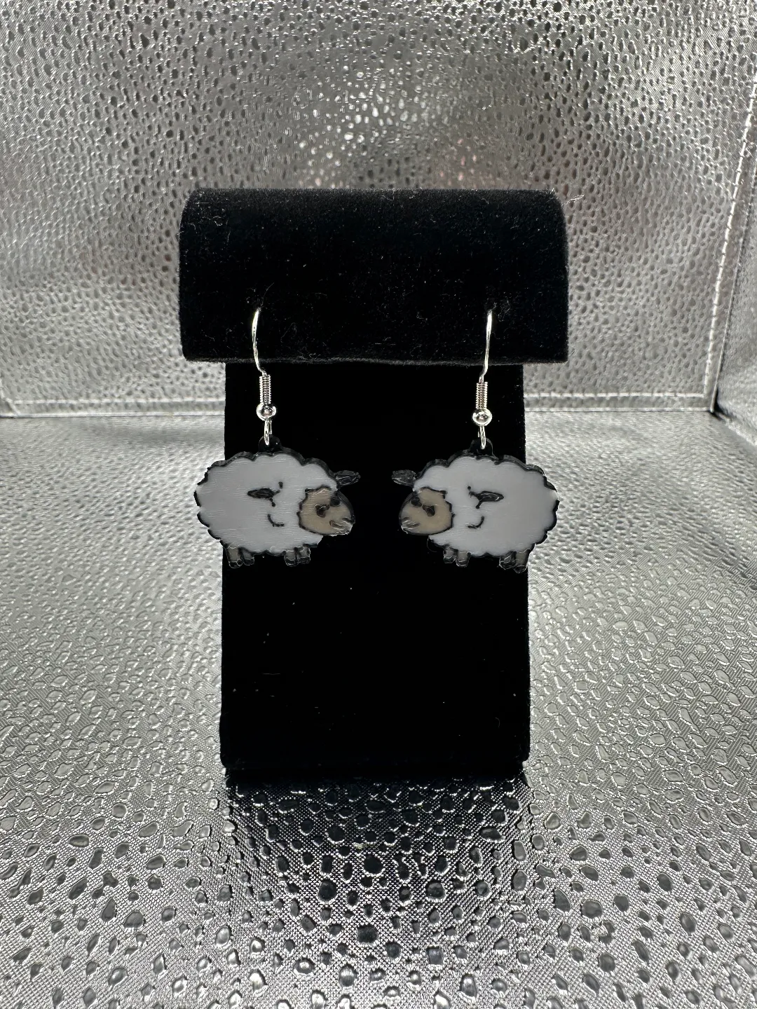 Sheep Earrings view 2