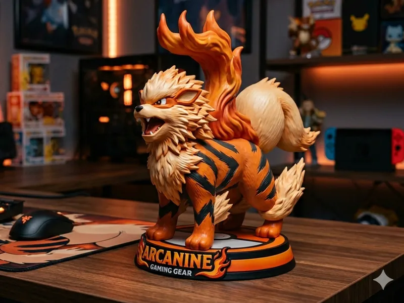 Soporte para cascos de Arcanine