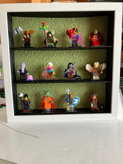 Shadow Box Insert Mini Fig Shadow Box Insert for Sannahed Ikea by PrintsMcDee - MakerWorld