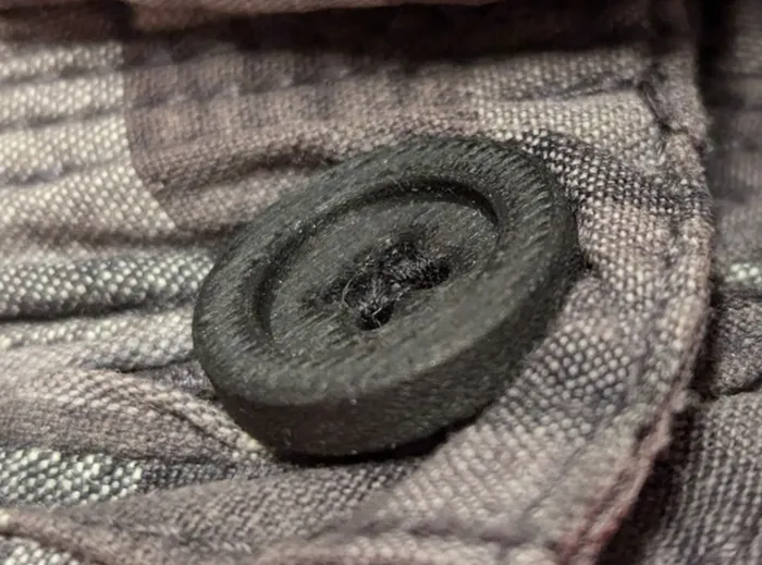 Button for pants.