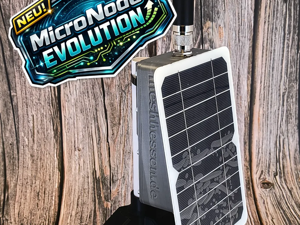 Micro-Node Evolution Meshtastic - Free 3D Print Model - MakerWorld