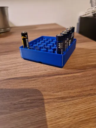 Gridfinity AAA 2x2 battery holder