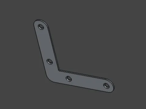 L Bracket 80×65×20×2.5mm