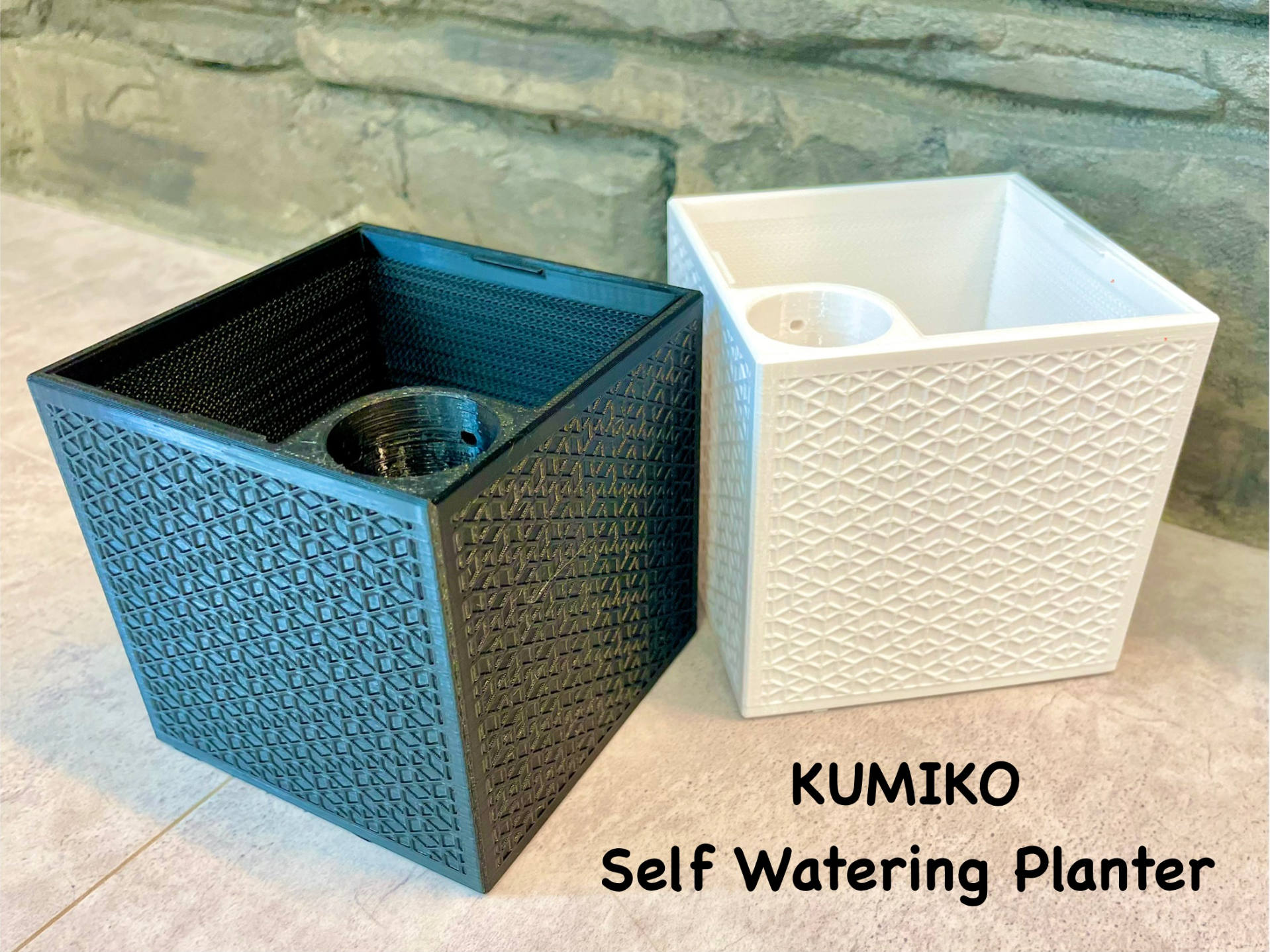 KUMIKO Self Watering Planter