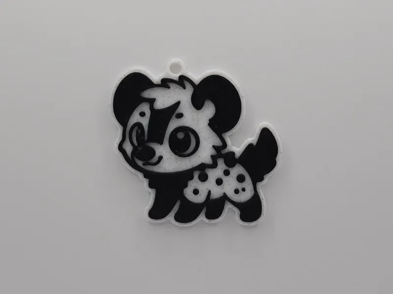 Cute Hiena Keychain