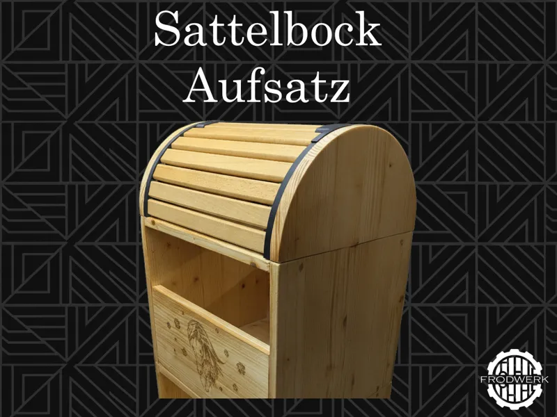 Sattelbock-Aufsatz mit Sprossen-Deckel
