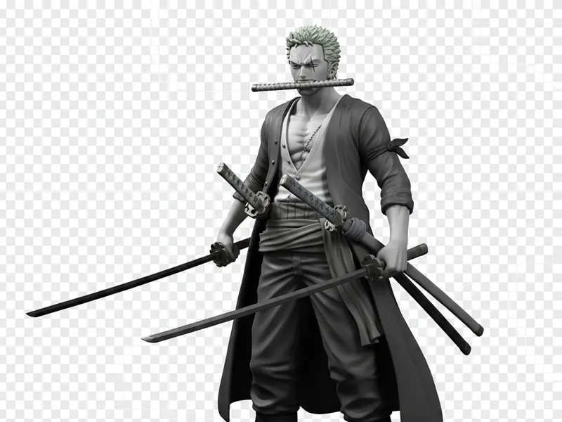 One Piece Figur Zorro 3 Swords