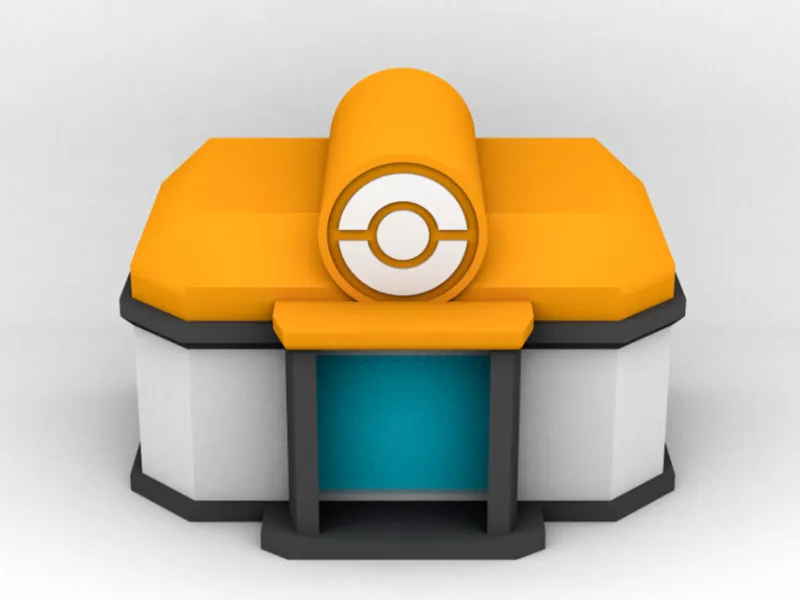 Mini Pokemon PokéCenter V1
