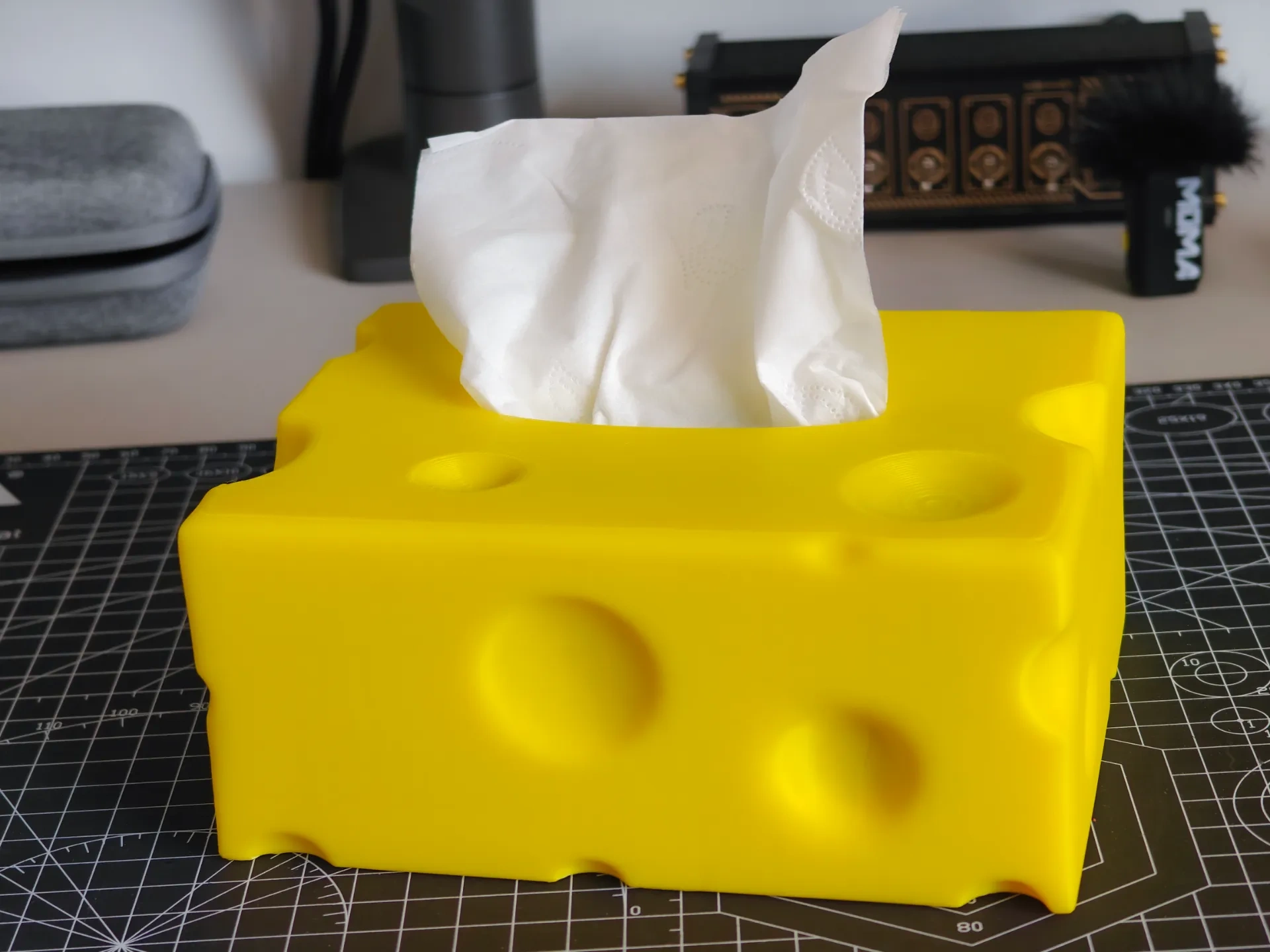 Miniatura 1 do modelo 3D 奶酪纸巾盒
