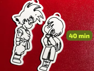 Goku y Milk Shipping San Valentin