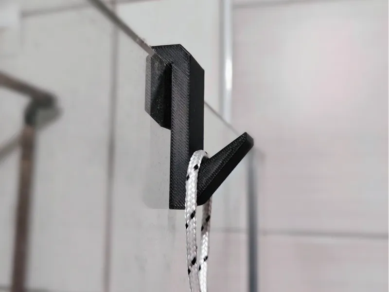 Shower Hook for 6/8/9mm Glass Wall