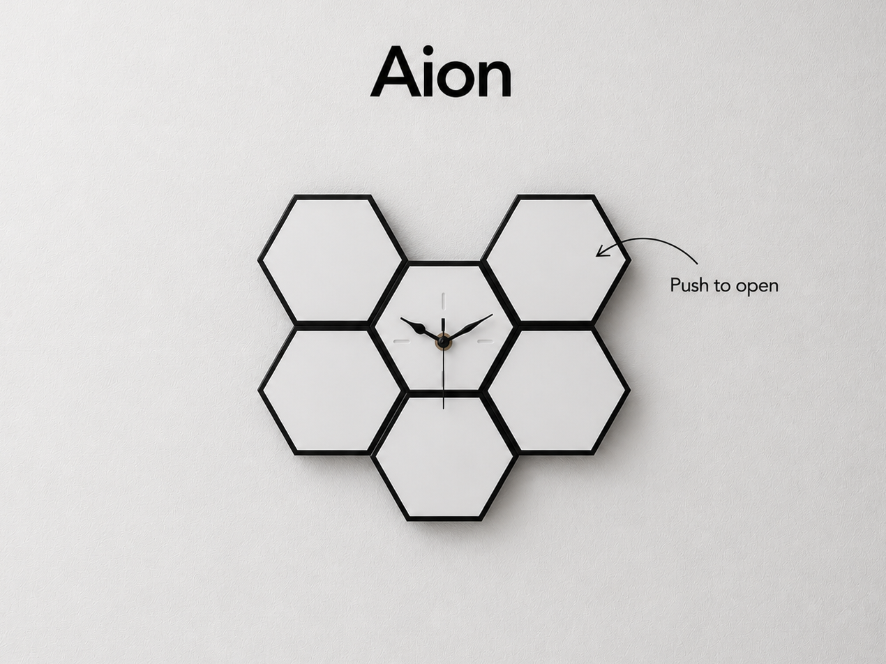 AION - Hexagon Wall Organizer
