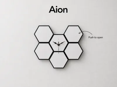 AION - Hexagon Wall Organizer