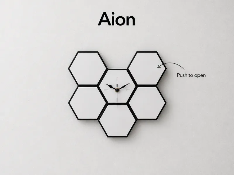 AION - Hexagon Wall Organizer