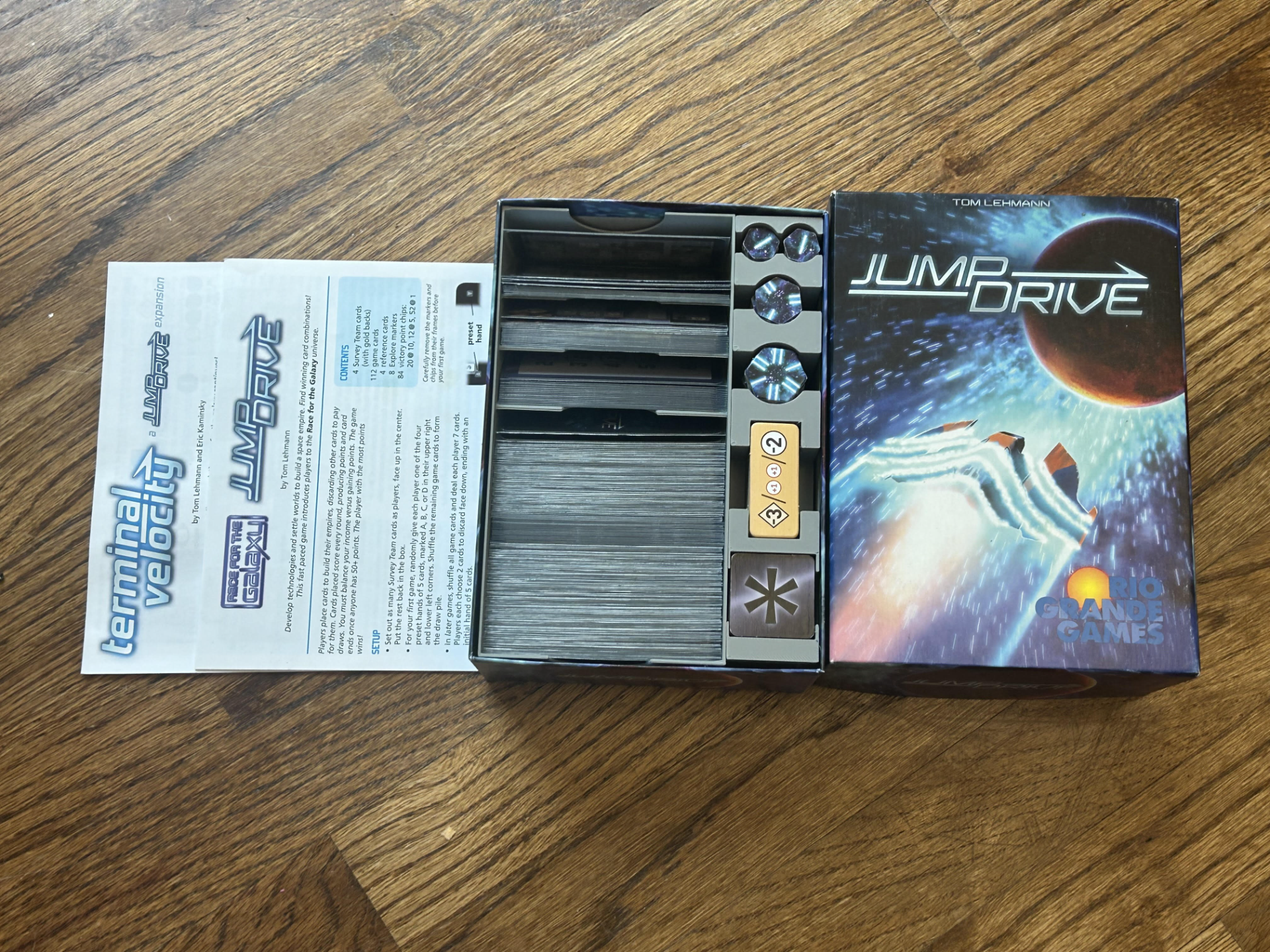 Jump Drive w/ Terminal Velocity Board Game Insert