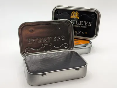 Barkley's and Altoids Tin Template - Tight Fit