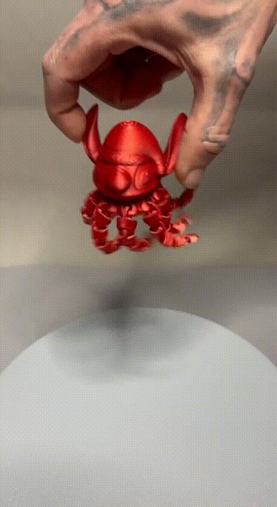 Christmas Stitch Flexi Octopus