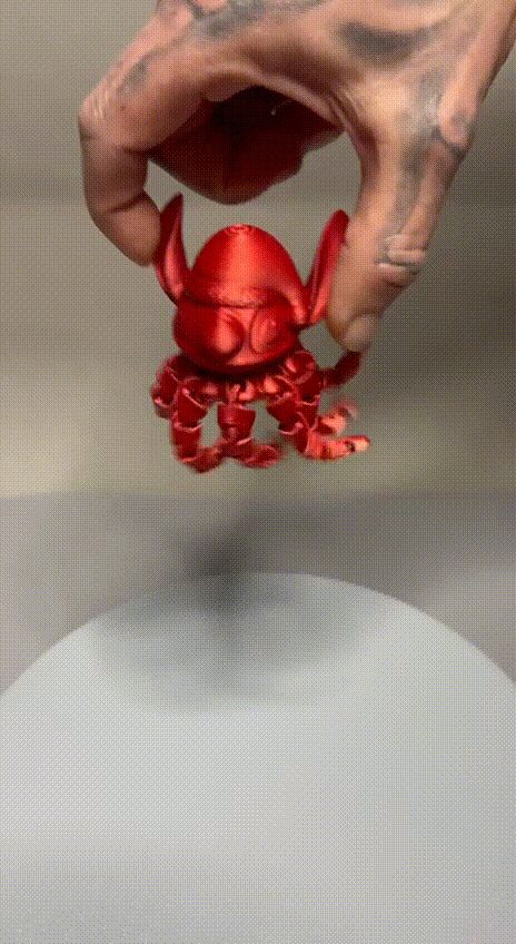Christmas Stitch Flexi Octopus