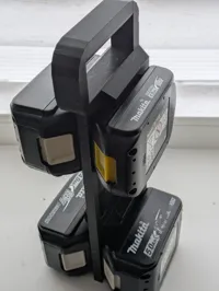 Six battery holder - 18v 6 slots