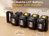 Eight battery holder - 18v 8 slots