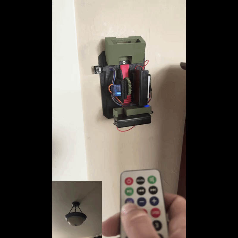 Remote Control Light Switch cover (Flat Switch) V1