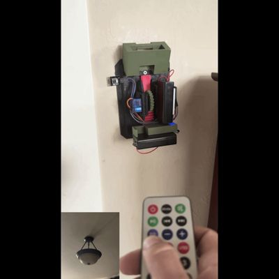 Remote Control Light Switch cover (Flat Switch) V1