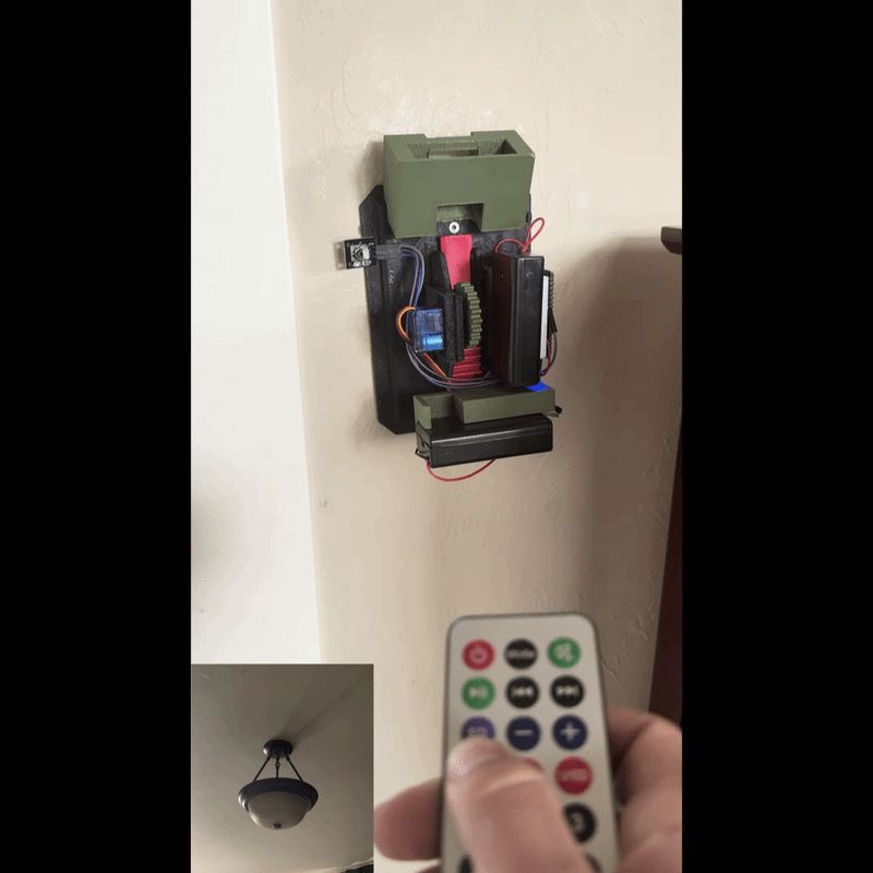 Remote Control Light Switch cover (Flat Switch) V1