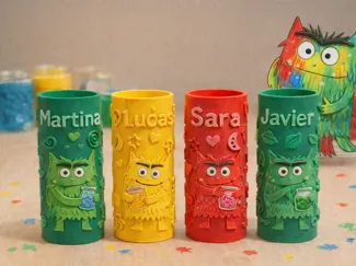 Rodillos con nombres