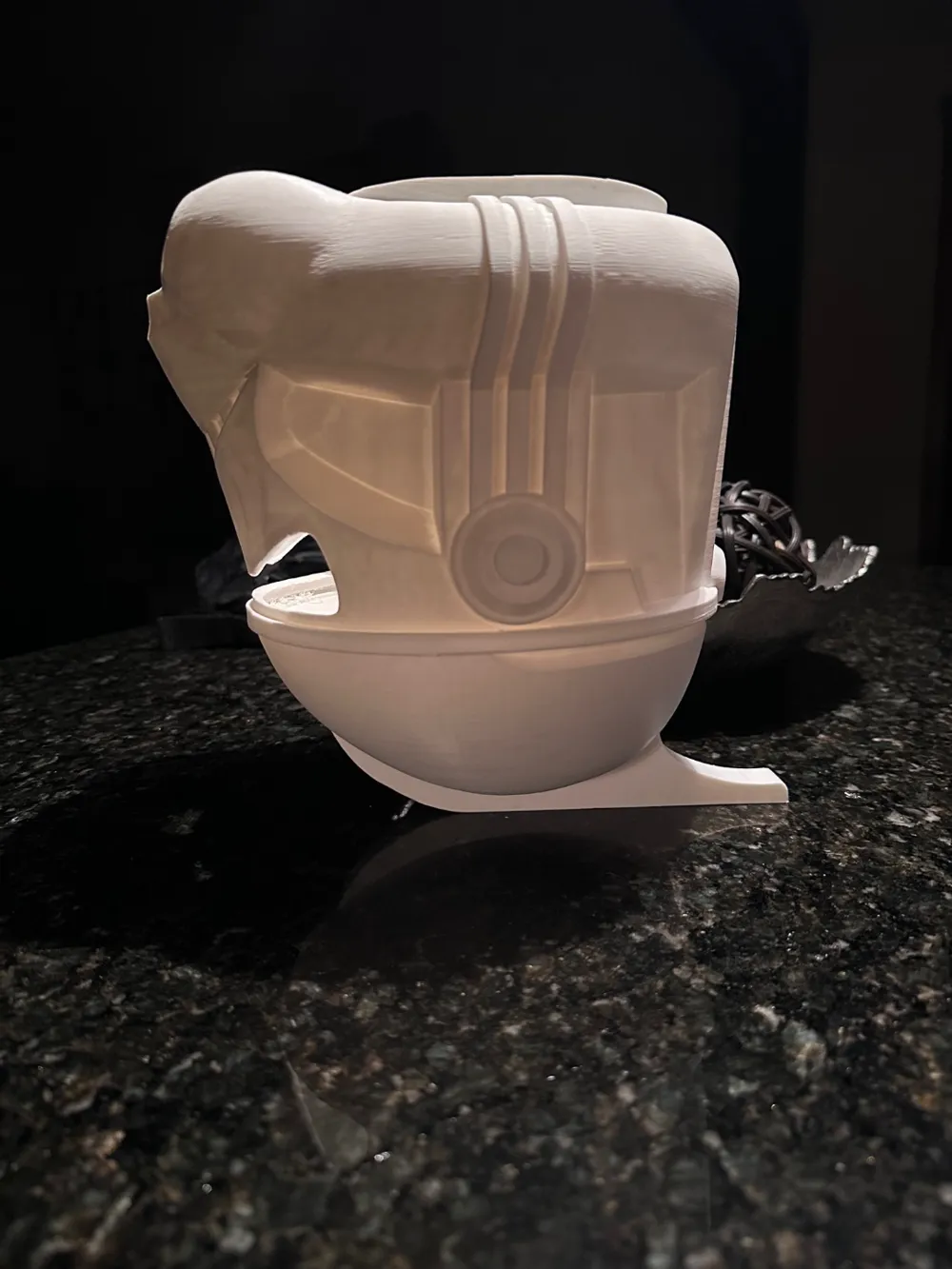 Arc Helmet Full scale (Easy Supports) by Loganpaul1221 - MakerWorld