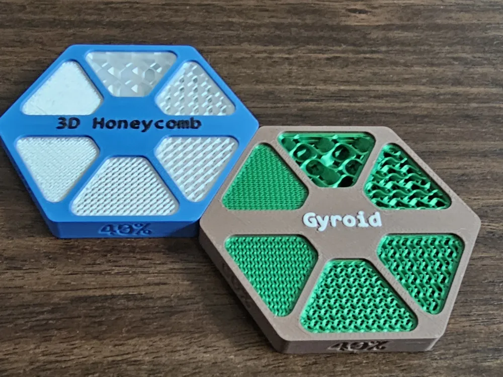 Bambu Studio Infill Density Comparison Display - Free 3D Print Model ...