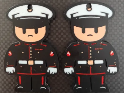 US Marine Keychain