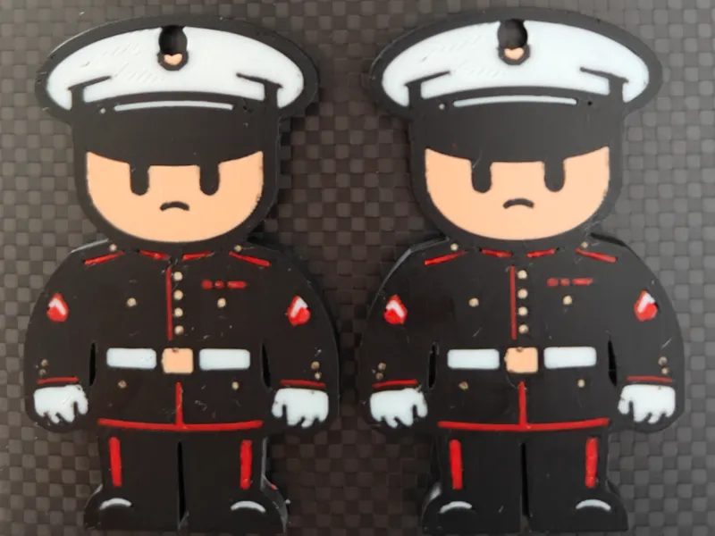 US Marine Keychain