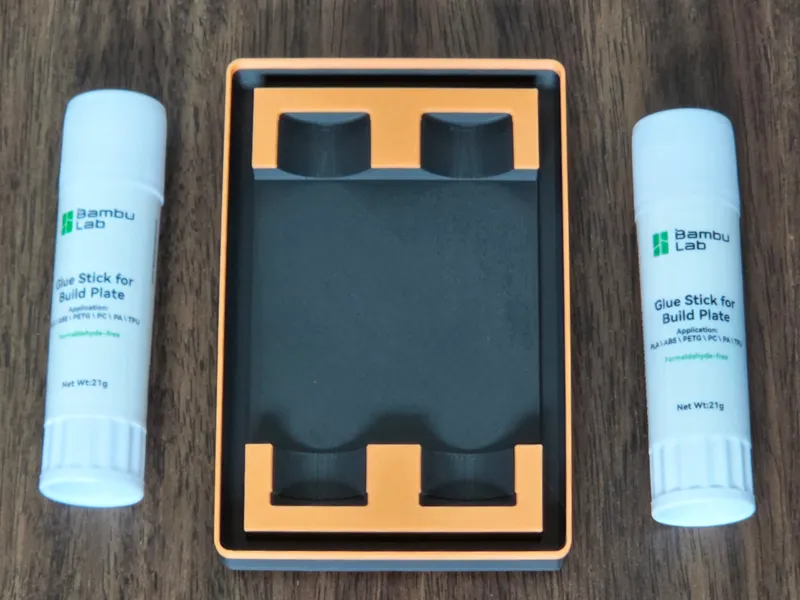 Bambu Glue Stick Gridfinity Holder - One or Two