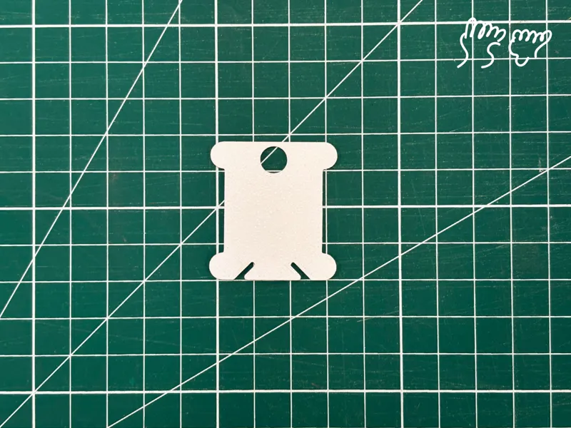Floss Bobbin / Bobina Portahilo [Referencia DMC]