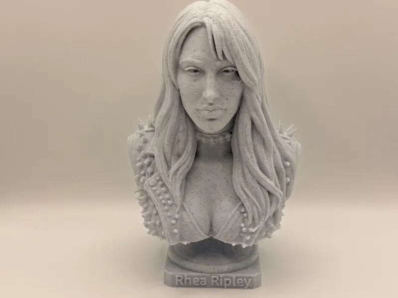 Rhea Ripley Statue Bust