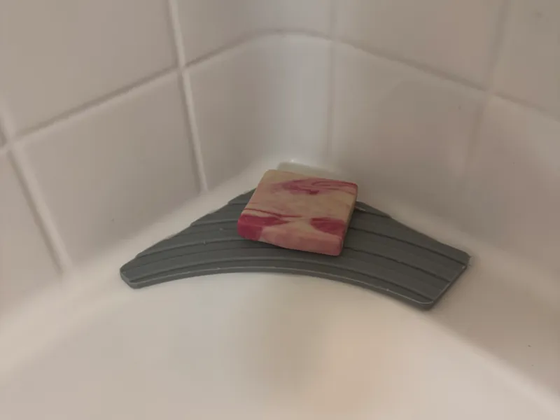Cornerfit Soap Shelf