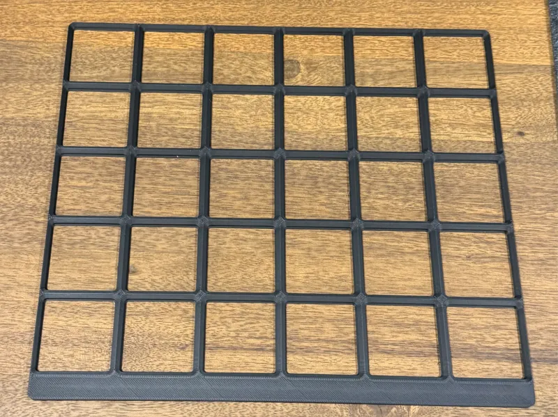 Gridfinity Base 5x6 with 12mm bottom padding